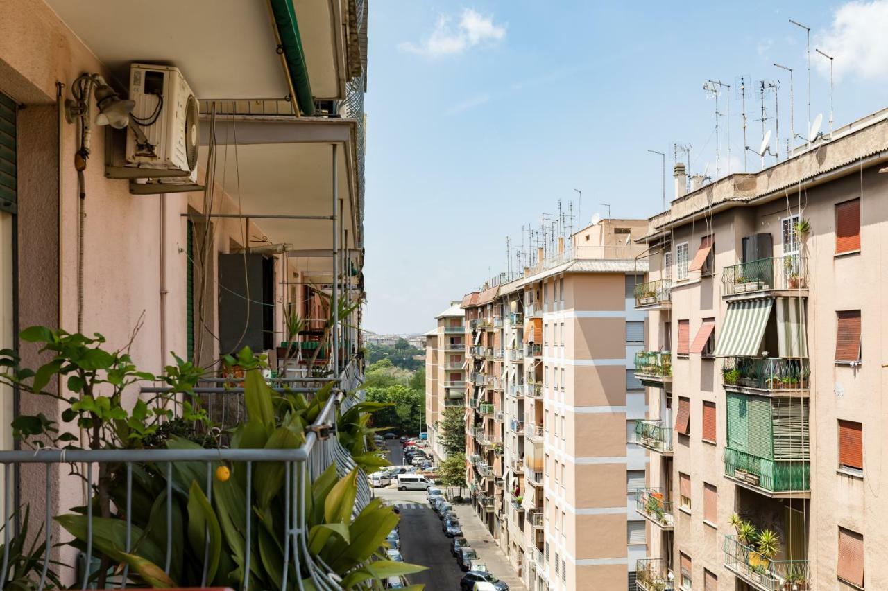 Hortis Apartment, 5 persone, 2 camere, balcone, Metro C e tram per il centro Roma Esterno foto